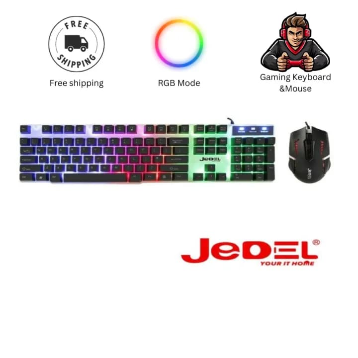 Gaming Keyboard & Mouse RCB Keyboard